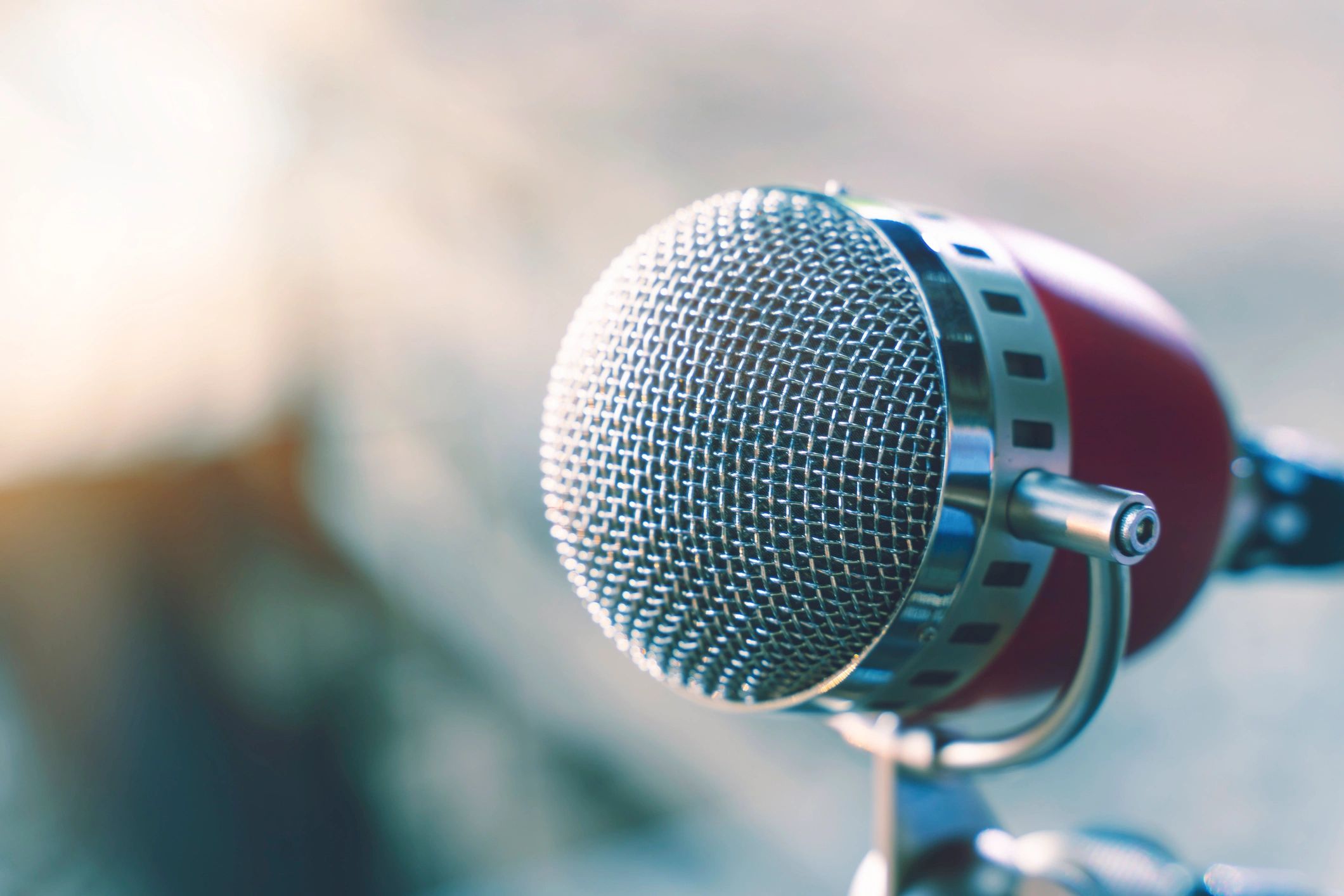 podcast holistic wellness microphone