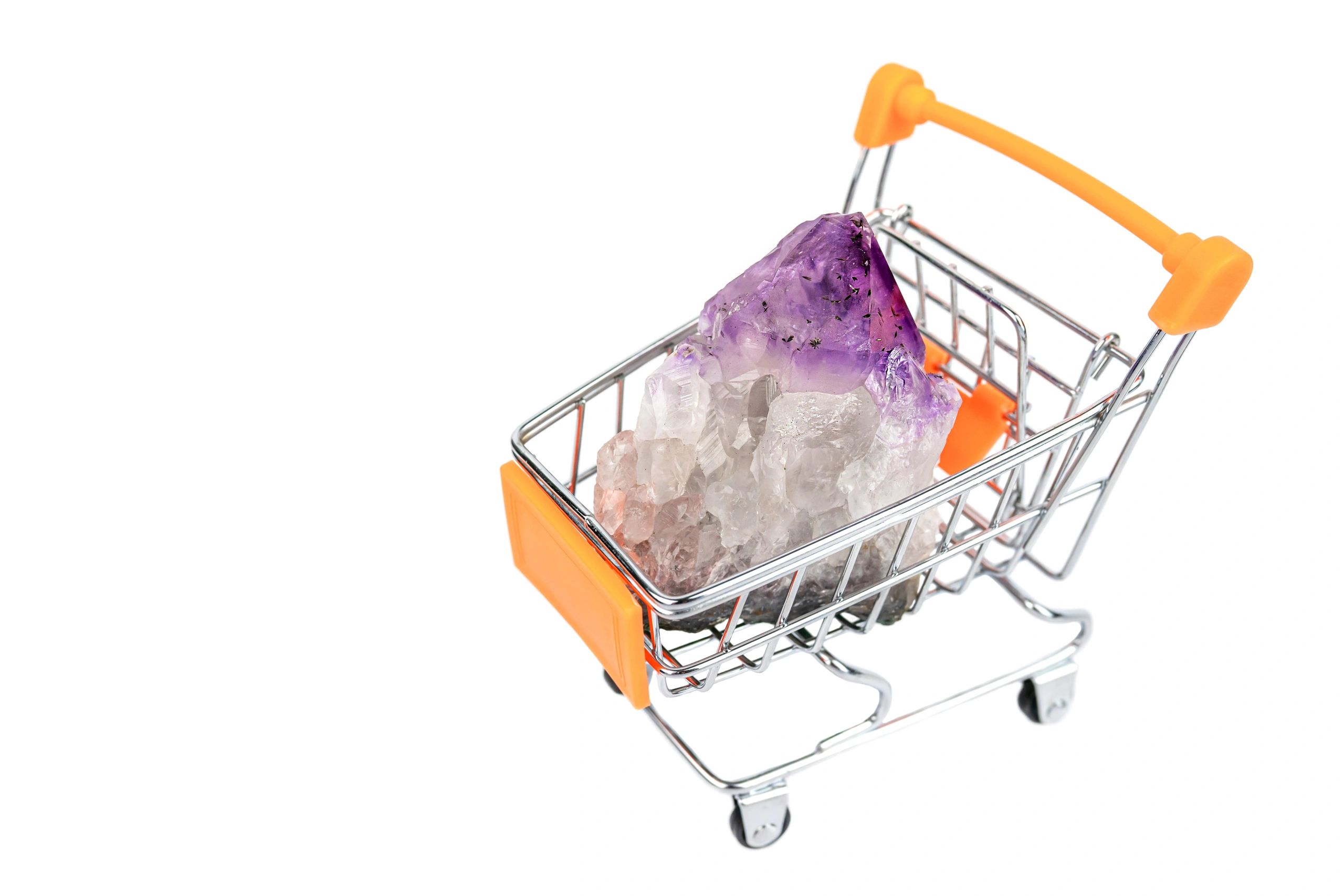 crystal healing tote bag