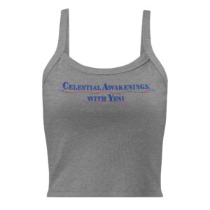 Women’s Micro-rib Tank Top (Dark Logo - WORDS ONLY)